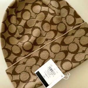 NWT Coach Beanie